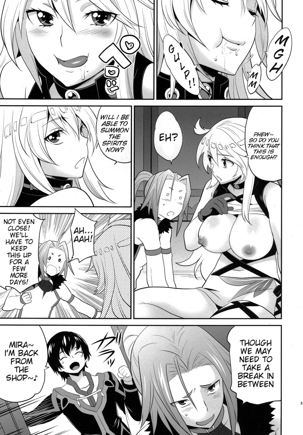 Hentai Manga Comic-Mira-sama and the White, Sticky Substance-Read-20